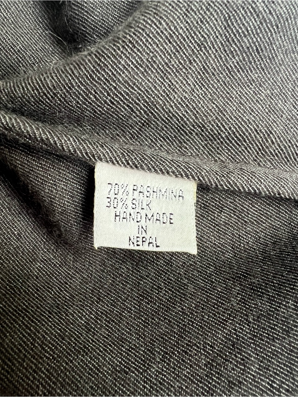Himalayan Cashmere Gray Drawstring Straight Leg Pants Super Soft and Cozy M - Picture 4 of 7